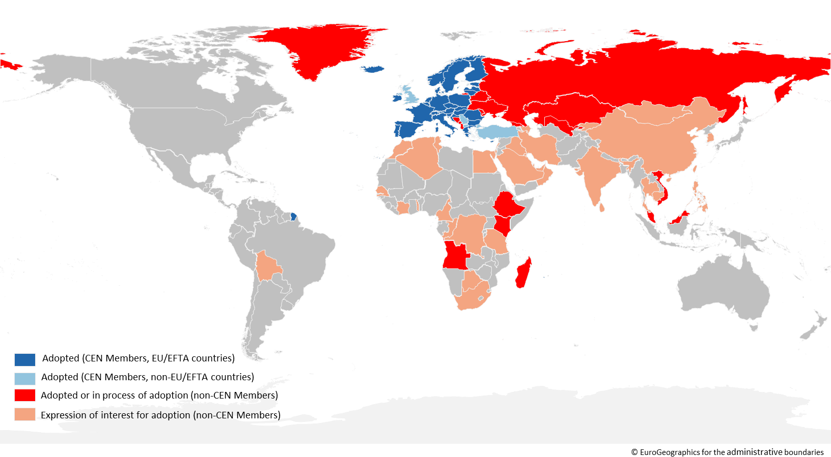 Worldwide interest in the Eurocodes