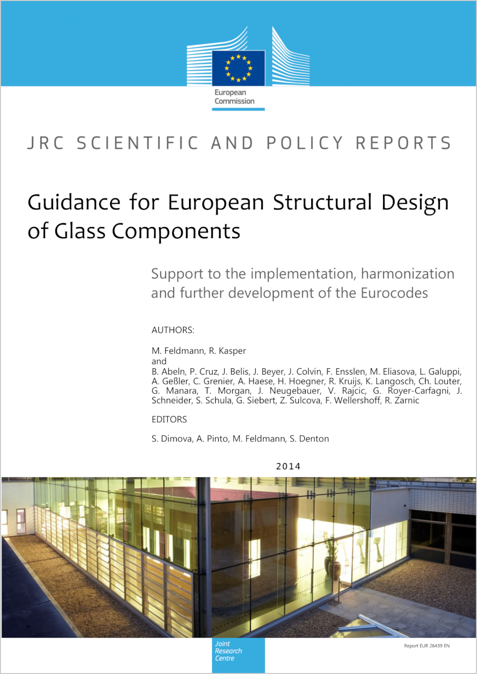 Guidance for European Structural Design of Glass Components